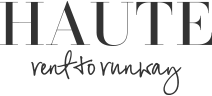 HAUTE rent to runway様ロゴ