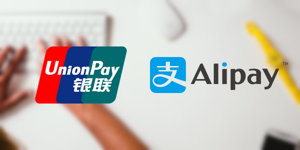 銀聯国際カード(UnionPay)、支付宝(アリペイ)決済にも対応
