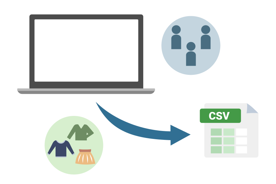 多種多様なCSVでデータの連携や分析が便利